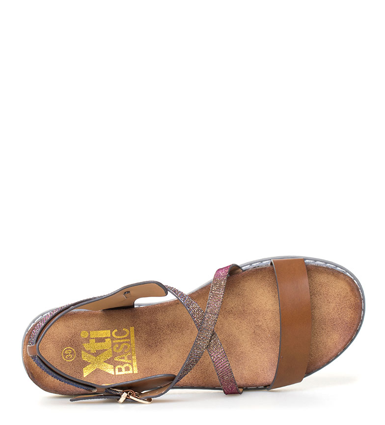 Xti Sandalias Xti Sandalias Ria Camel EIY2WH9eD