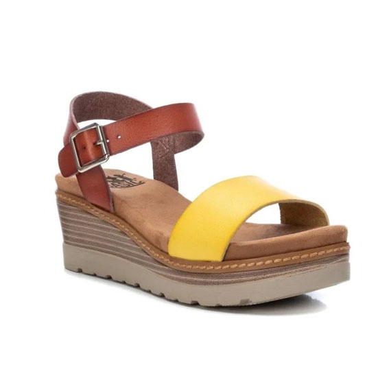 Comprar Xti Sandalias 35628 camel -Altura cuña: 7 cm- - your online  Trekking store