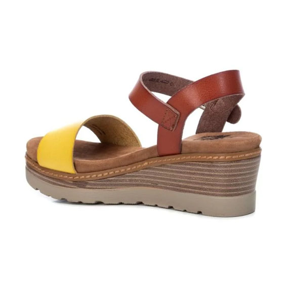 Comprar Xti Sandalias 35628 camel -Altura cuña: 7 cm- - your online  Trekking store