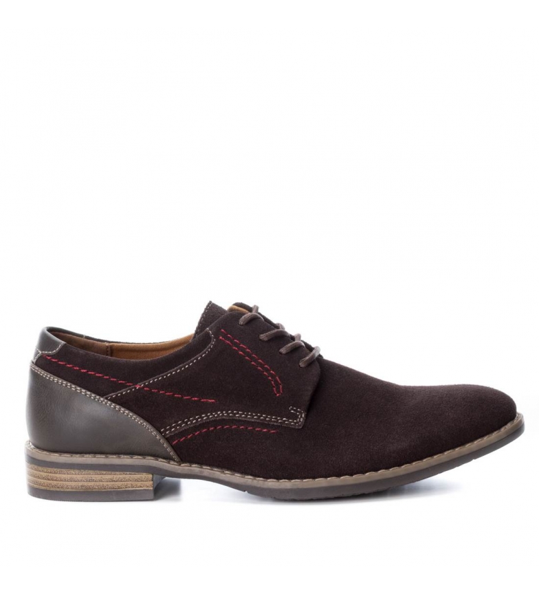 Xti - Zapato de piel camel Hombre chico Xti - Zapato Zapato Zapato de piel camel Hombre chico e452b6