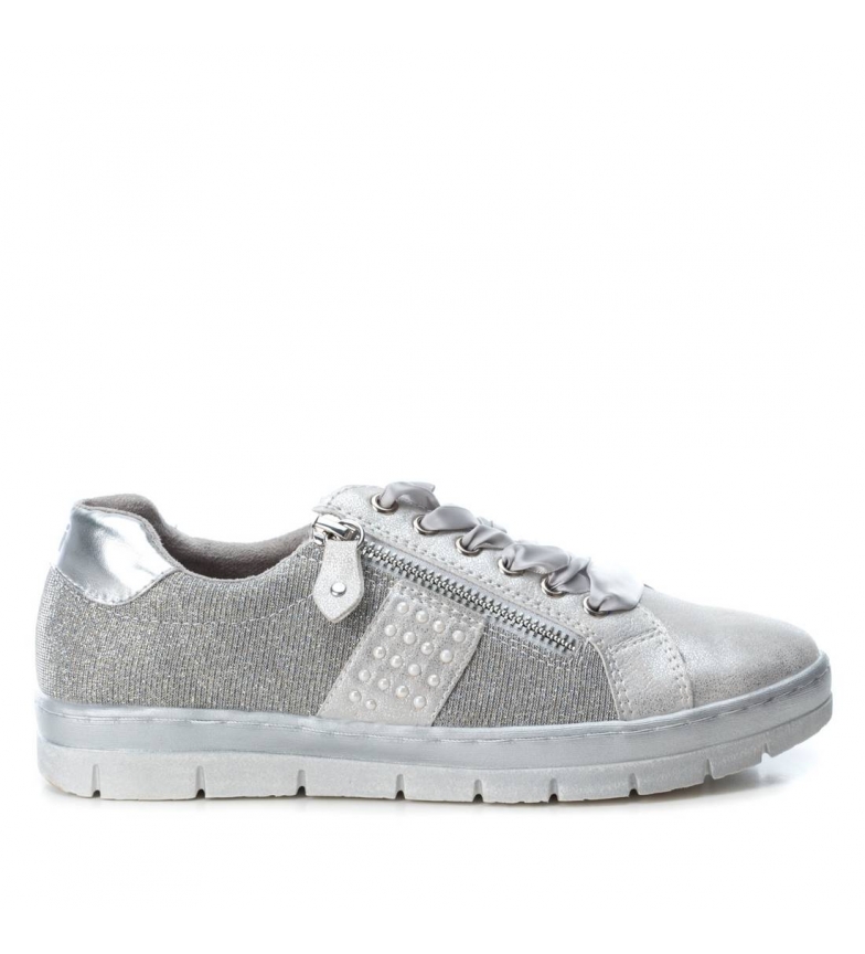 Plata Zapato Xti Zapato 049071 Plano Plano Xti 4Lq5ARj3