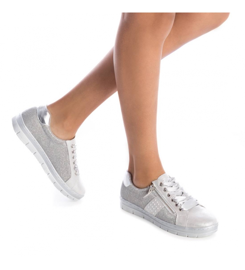 Plata Zapato Xti Zapato 049071 Plano Plano Xti 4Lq5ARj3