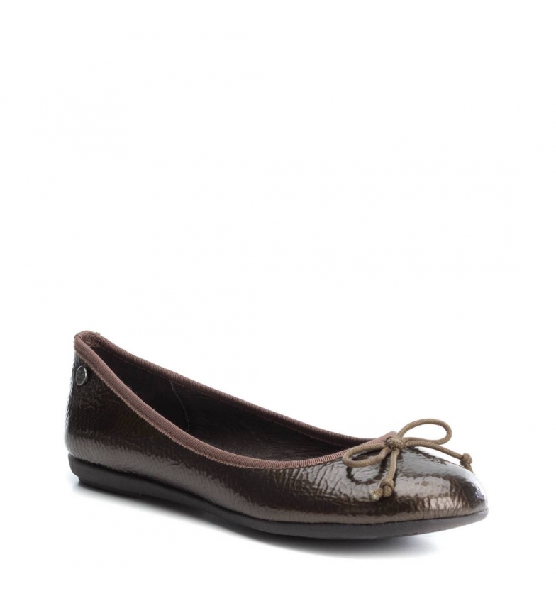 Bronze Femme Plate Ballerina Synthétique Casuel Aucun Xti Chaussure 033936 xBfIBqR