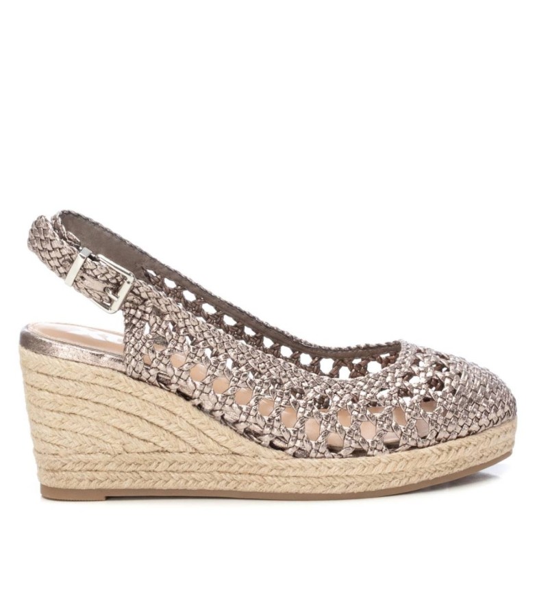 Alpargatas Cuña Negra Sandalias Xti Ofertas XTI Sandalia Mujer